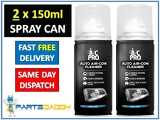 2 x A/C Pro Auto Air Con Conditioning Car Cleaner Purifier Bomb Fresh STP 300ml