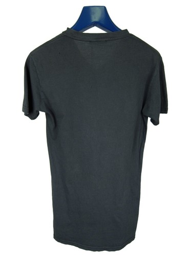 T-Shirt Balmain Faded Forest Green Distressed Tiger Wappen V-Ausschnitt SS11 Gr. XS - Bild 8 von 12