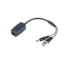 Surveillance Passive Video  Power Balun with RJ45, 980ft, Pair