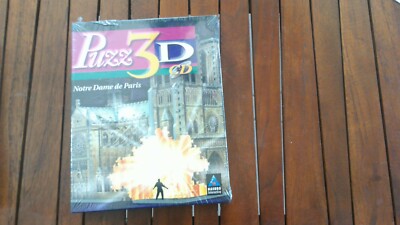 box collector Puzz 3D CD Notre Dame de Paris Kathedrale NEU Blister 