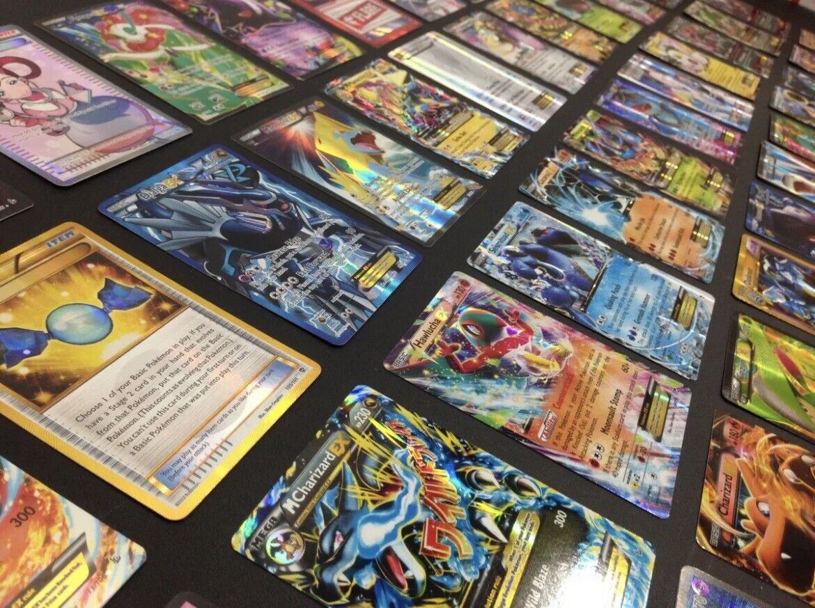 Pokemon Card Lot 100 Official TCG Cards Ultra Rare Included Pokemon Card Lot 100 Official TCG Cards Ultra Rare Included