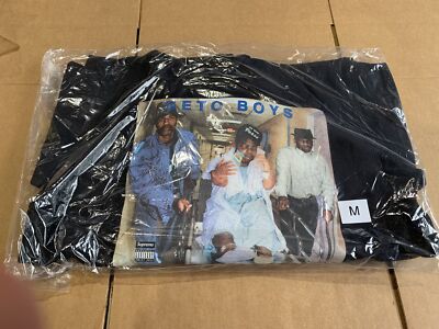 Supreme Rap-A-Lot Geto Boys Hooded Sweatshirt Black Medium S/S 17