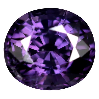 1.44 ct Very good Oval Cut (7 x 6 mm) Ceylon - Sri Lanka Purplish Pink Spinel
