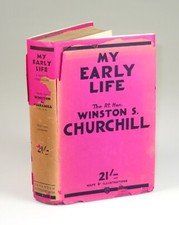 Winston S. Churchill - My Early Life, first edition, third printing, in jacket