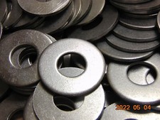 LOT OF (2) 3/4" ID X 2" OD Flat Washer Stainless Steel  3/4" X 2"  (13/16"ID)