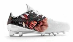 patriotic football cleats