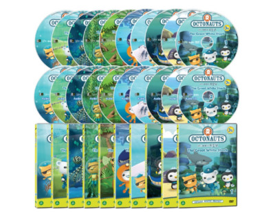 Octonauts Vol. 3 10 DVD & 10 Audio CD Set Kid Learning
