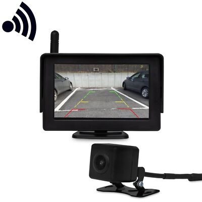 PDC Einparkhilfe Wireless Funk Rückfahrkamera für VIELE FAHRZEUGE + Monitor