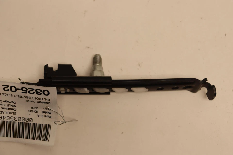 2006-2008 LEXUS RX400H RX350 FRONT RIGHT SEAT BELT SLACK HEIGHT ADJUSTER OEM - Image 4 of 4