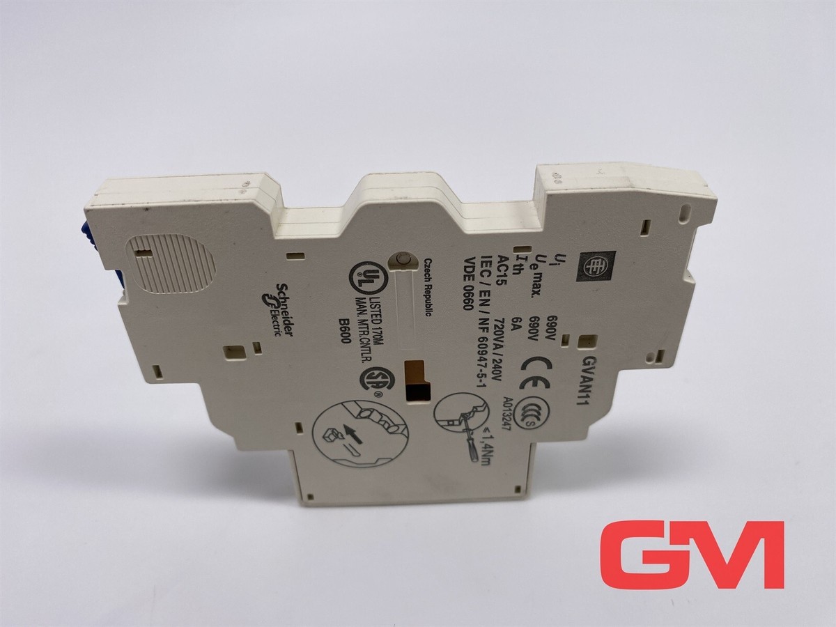 Contatto ausiliario di segnalazione guasto 1NA 1NC per RV2 3RV29211M