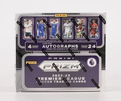 2022/23 Panini Prizm Premier League EPL Soccer Retail 24-Pack