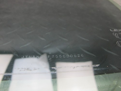 🥇01-06 LEXUS UCF30L LS430 REAR LEFT DOOR GLASS WINDOW OEM - Picture 4 of 12