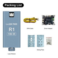 Optical Power R1-1W 1064nm Infrared Laser Module for Metal Plastic DIY Engraving