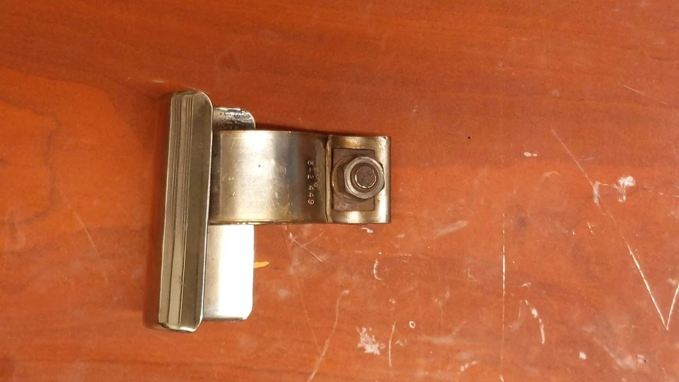 99 BMW R1100 r 1100 EXHAUST CLAMP COLLAR MUFFLER PIPE BAND W/ COVER 18211341478 - Image 3 of 4