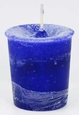 Crystal Journey Candles Creativity Purple Herbal Votive Reiki Charged Candle