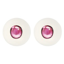 32mm Doll Eyes1 Pair Realistic Acrylic Eyes Pink