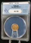 Photo of a 1856-P Gold Dollar from an eBay sale