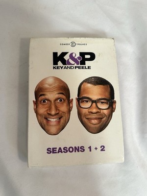 Key & Peele Seasons 1 & 2 DVD Set Widescreen Comedy Central TV Series Paramount