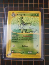 Metapod 87/165 Expedition Base Set Pokemon TCG E-Reader Vintage With Top Loader on eBay