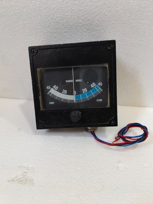SIMRAD RI9 Rudder Angle Indicator 45-0-45 Robertson Marine Autopilot Display