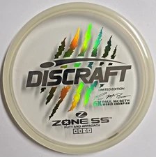 Discraft Zone SS 6x Claw Paul McBeth - 176g Scaled Limited Edition New
