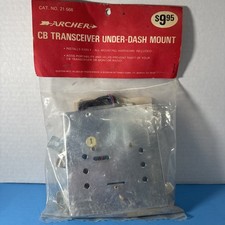 Vintage Archer Cb Radio Transceiver Under Dash Mount Kit 21-566 Removable Vintage Archer Cb Radio Transceiver Under Dash Mount Kit 21-566 Removable