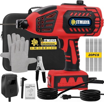 Saker Portable Electric Welding Machine,110V Portable Welder Handheld with IG