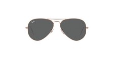 Ray-Ban RB3025 Classic Aviator Sunglasses Rose Gold/Dark Grey 55 mm Fast Ship