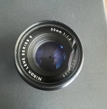 Nikon Series E 50mm f/1.8 Manual Focus AI-S Prime Lens Clean Glass Tested
