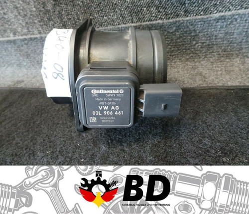 B40-08  * Luftmassenmesser Strömungsgleich Luftrichter 3C0129363 VW CADDY