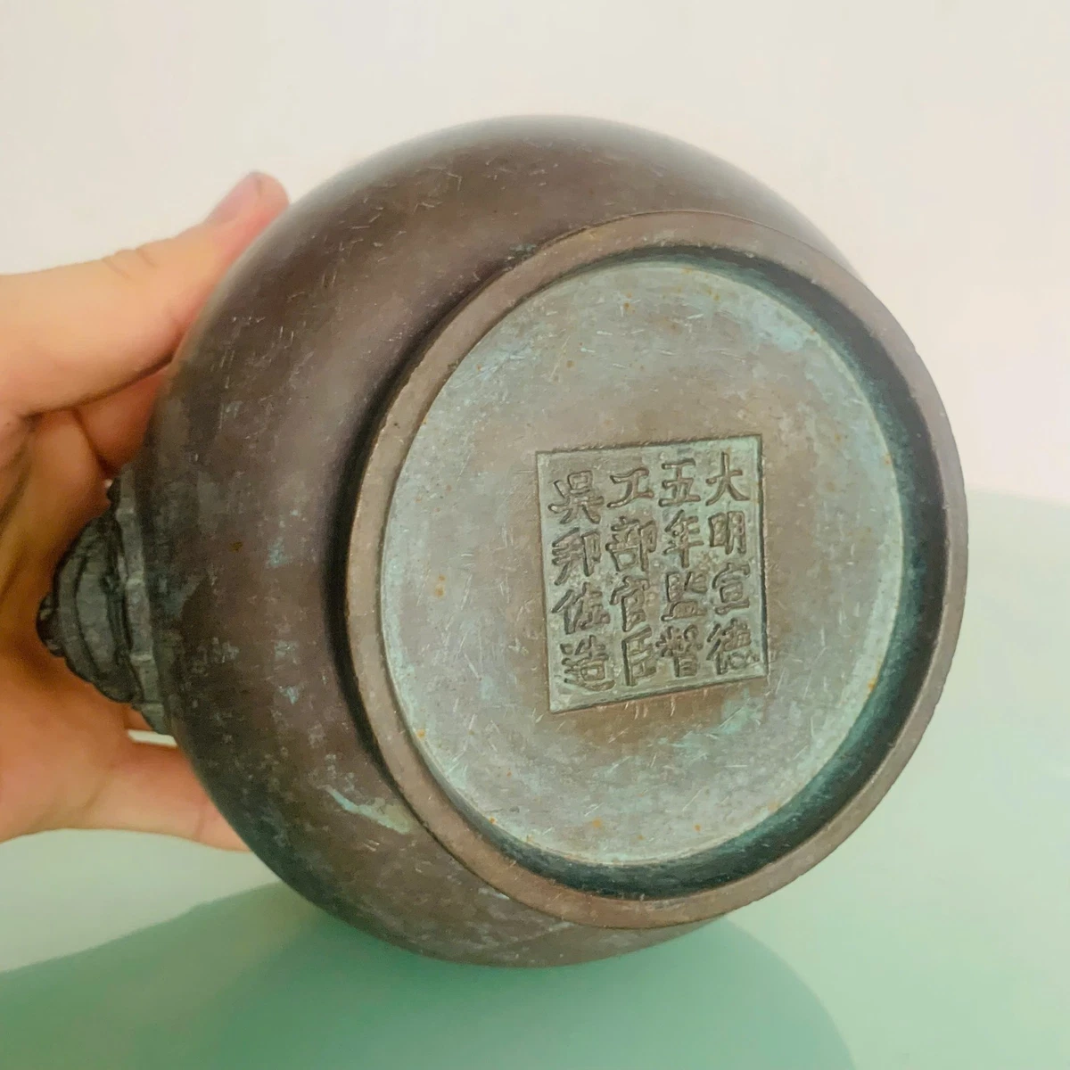 青铜1850-1899 年中国香炉| eBay