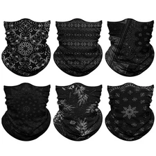 Neck Gaiter for Men Women Headwear Bandana Head Wrap Face Scarf Mask Cover Wa...