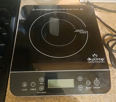 Duxtop Portable Induction Cooktop Burner Induction LCD 1800 BT-200DZ 9600LS