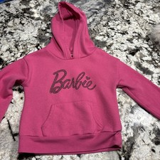 Pink Girls Barbie Hoodie