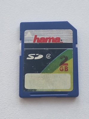  Hama SD 2GB Secure Digital Speicherkarte Memory Card Class 4 Standard Kamera 