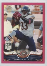 2013 Topps Chrome BCA Pink Refractor 370/399 Charles Tillman #60 2v7