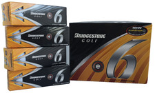 12 Pack Bridgestone Golf Balls e6 Straight Distance Dual Dimple Soft New In Box