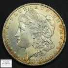 1879 S Reverse of 1878 Morgan Dollar $1 (MS BU Brilliant Uncirculated - TONING!) — photo 2
