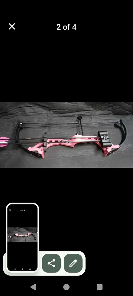 Youth Bow With Case And Extras - Image 4 of 4