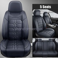 Fits Audi A1 A3 A4 A5 A6 A7 Car 5 Seat Covers Full Set Front & Rear Cushion
