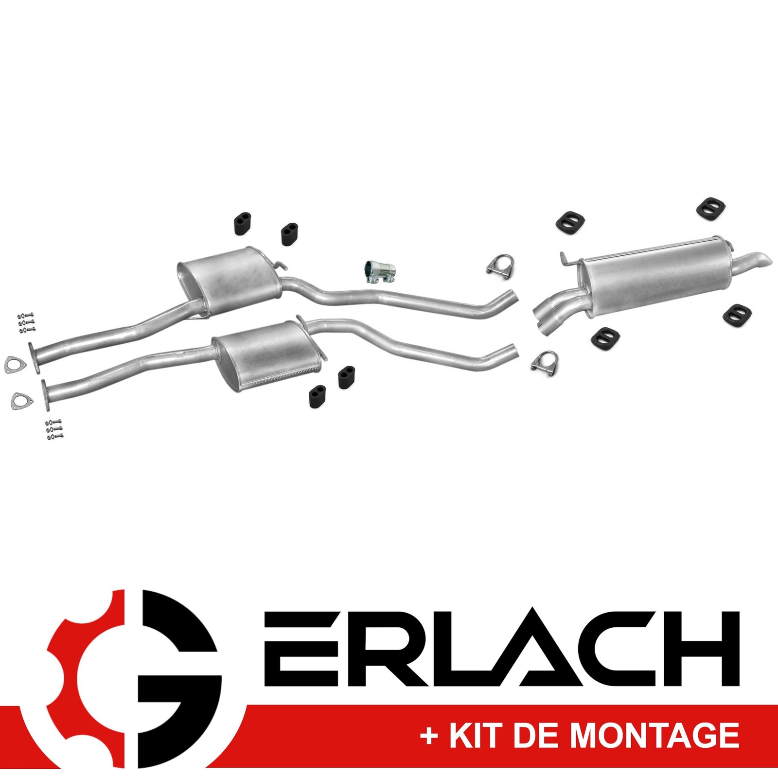 Echappement Opel Omega A Caravan silencieux contre bruit et fuite