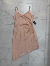 Express Blush Asymmetrical Dress NWT Womens small Pink