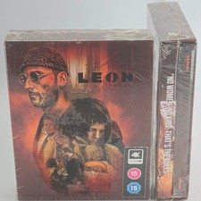 Léon SteelBook Collector 4K UHD + Blu-ray Numéroté UK Sans français Jean Reno
