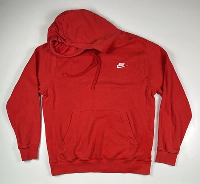 Hoodie Nike Air Rouge Pour Hommes Taille S Sweatshirt Sport Décontracté - Photo 1/4