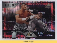 2024 Upper Deck Allure AEW In Action Red Rainbow Matt Sydal #IA-14 READ 0b3