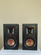 Klipsch R-15M 2-Way Bookshelf Speaker - Pair, Black