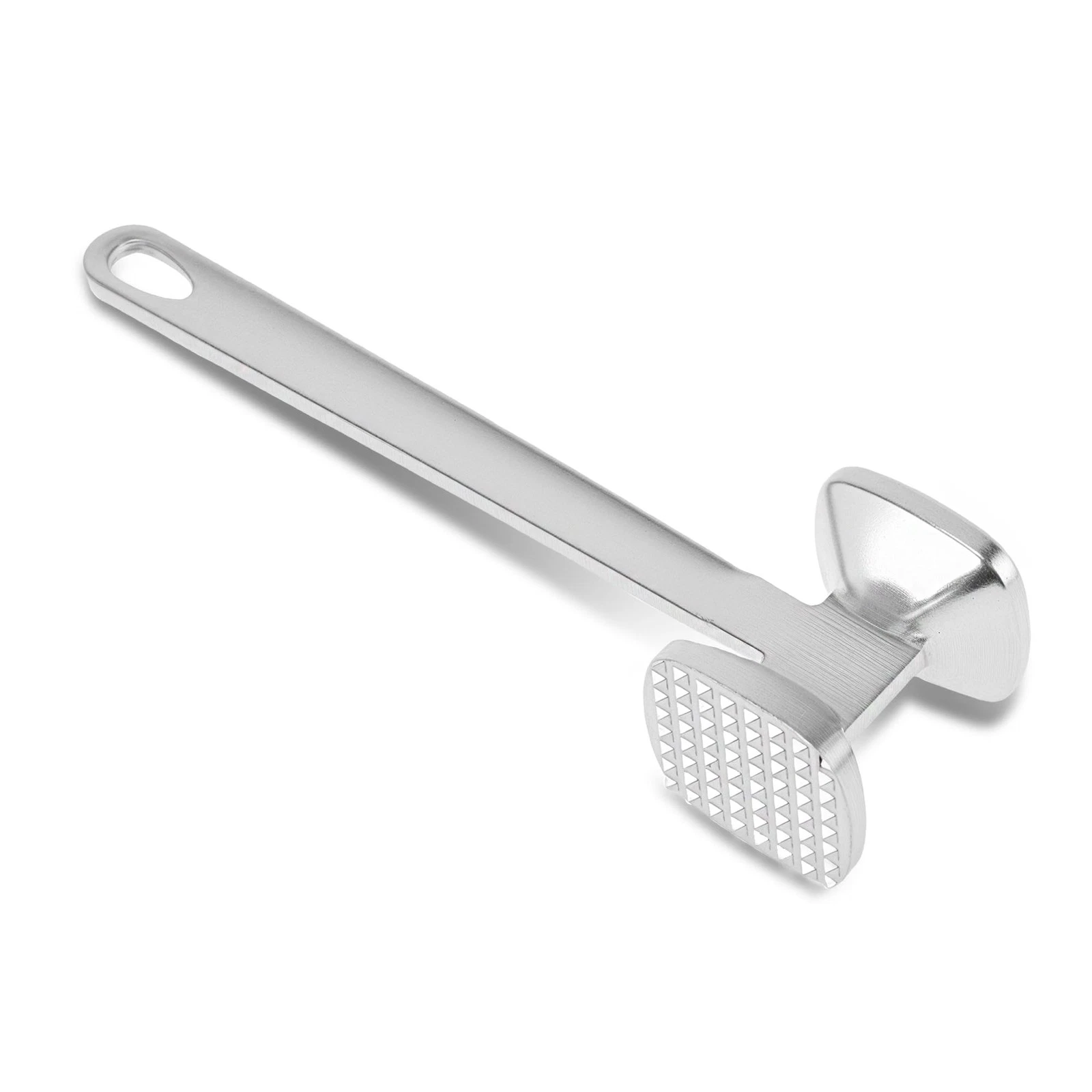 Meat Tenderizer Mallet, Aluminum Alloy Kitchen Double-sided Meat Pounder Flat...