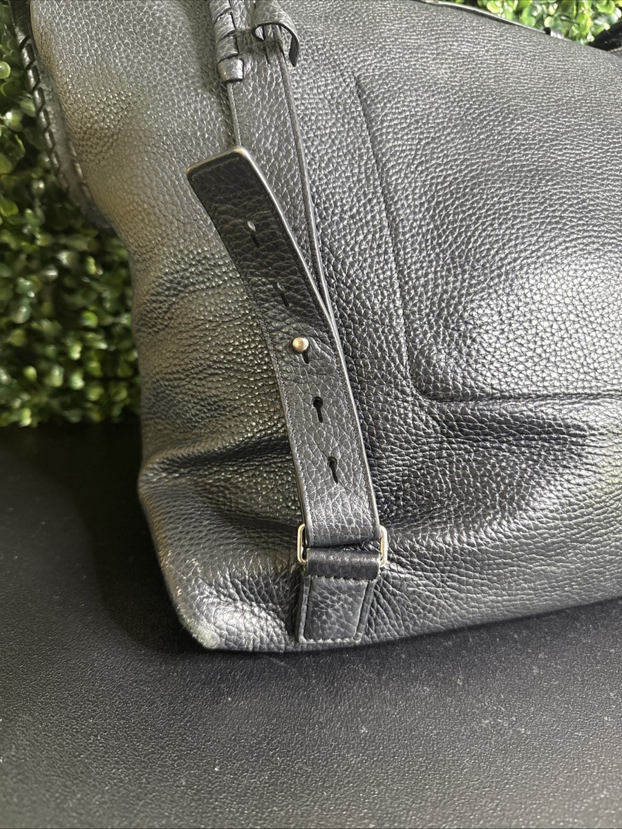 AllSaints Kita convertible backpack shoulder bag black pebbled leather | eBay AllSaints Kita convertible backpack shoulder bag black pebbled leather | eBay