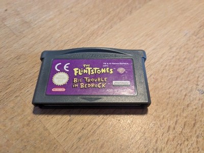 The Flintstones Big Trouble in Bedrock Nintendo GameBoy Advance GBA