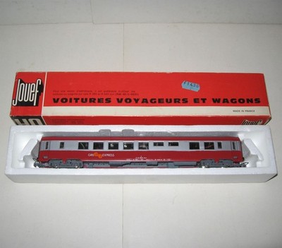 JOUEF #5482 HO H0 SNCF GRILL EXPRESS PASSENGER CAR TRAIN RESTAURANT WAGON
